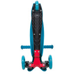 Самокат для детей Novatrack Disco-kids Basic, свет.колеса PU пер.120*24  задн.76*24мм, эргоно