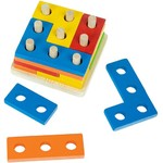 Развивающие игры из дерева Bondibon Головоломка «ФИГУРНАЯ ЗАДАЧА», BOX