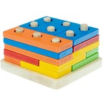 Развивающие игры из дерева Bondibon Головоломка «ФИГУРНАЯ ЗАДАЧА», BOX