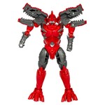 Трансформер 2в1 BONDIBOT Bondibon робот-динозавр, красный тираннозавр, BOX 20,5x24,5х9 см, арт. M7412-20.