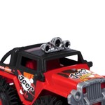 Пласт. джип- перевёртыш 4WD на батарейках, Bondibon "Парк Техники", ВОХ 11х8х8,5 см, цвет красный, арт.M11-D.
