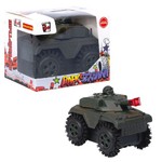 Пласт. танк-перевёртыш 4WD на батарейках, Bondibon "Парк Техники", ВОХ 11х8х8,5 см, цвет хаки , арт.231.