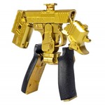Трансформер 2в1 BONDIBOT Bondibon, мет. детали, CRD pvc 18,5x13,5x3,7см, робот-пистолет Sig Sauer Р226, цвет золотой.