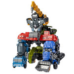 Трансформер робот-строительная техника, 2в1 BONDIBOT Bondibon, экскаватор, цвет зелёный, ВОХ 23,5х26,5х8 см.