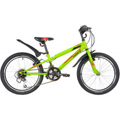 Велосипед NOVATRACK 20" RACER, зеленый, сталь, 12 скор., Power, V-Brake