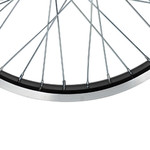 Колесо заднее 20" для BMX, двойной алюм. обод 36H, алюм. втулка, ось 3/8" 175 мм, 9Т, черный