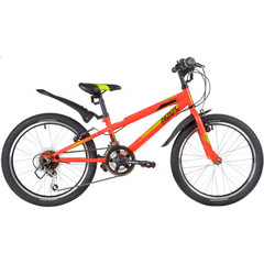 Велосипед NOVATRACK 20" RACER, красный, сталь, 12 скор., Power, V-Brake