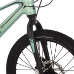 Велосипед NOVATRACK 20" TIGER, магнезиевая.рама, светло-зелёный, 6-скор, TY21/TS38, диск.тор.STG