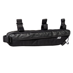 Велосумка под раму, серия Bikepacking STG , р-р 44х9х5 см, черная  модель 555-690