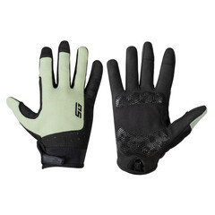 Перчатки полноразмерные STG Fit Skin, размер L, зеленый с черным