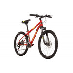 Велосипед NOVATRACK 24" BATTLER сталь 12'', красный, 6 скор.TZ500/TS-38/SG-6S, D-brake