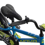 Велосипед NOVATRACK 16" EXTREME алюм., синий, полная защ.цепи, пер.руч., зад.нож. тормоз, короткие к