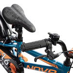 Велосипед NOVATRACK 16" EXTREME алюм., бирюзовый, полная защ.цепи, V-brake, короткие крылья, полная
