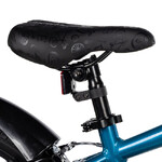 Велосипед NOVATRACK 16" EXTREME алюм., бирюзовый, полная защ.цепи, V-brake, короткие крылья, полная