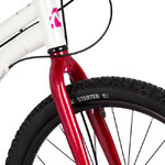 Велосипед NOVATRACK 24" NOVARA алюм.рама 10, белый, 6-скор,TY300/TS38/TZ500I, диск.торм.STG, жёсткая