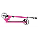 Самокат Novatrack Jungle Alloy, колеса 145 мм, розовый