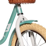 Велосипед NOVATRACK 16" MAPLE, светло бирюзовый, полная защита цепи,тормоз нож.,крылья, багажник, пе