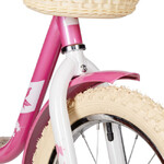 Велосипед NOVATRACK 18" MAPLE, розовый, полная защита цепи,тормоз нож.,крылья, багажник, передняя ко