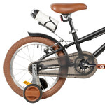Велосипед NOVATRACK 18" VALIANT, сталь, чёрный, полная защита цепи, ручной передний и задний тормоз,