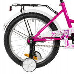 Велосипед NOVATRACK 20" VECTOR фуксия, тормоз нож, крылья, багажник, защита цепи