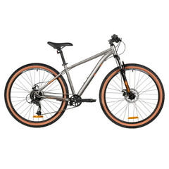 Велосипед FOXX 26" ARAGON серый, сталь, размер 14