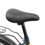 Велосипед FOXX 14" SIMPLE синий, сталь, тормоз нож, крылья, багажник, полная защ.цепи