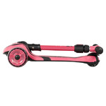 Самокат Novatrack RainBow Pro, колеса 120х80 мм, розовый