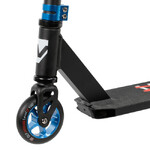 Самокат Novatrack Wolf 30, 100 мм, черный с синим