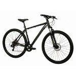 Велосипед FOXX 29" CAIMAN черный, сталь, размер 20