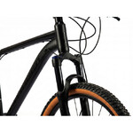 Велосипед STINGER 29" ELEMENT черный, алюминий, размер MD