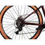 Велосипед STINGER 27.5" LAGUNA красный, алюминий, размер MD