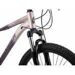 Велосипед STINGER 27.5" LAGUNA серебряный, алюминий, размер MD