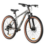 Велосипед FOXX 26" ARAGON серый, сталь, размер 14