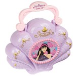 Набор детской декор. косметики Bondibon Eva Moda, BOX 33,8x25,5x7 см; косметичка-сумочка в виде ракушки, тени для век 9 оттенков (6,1г), блеск для губ 6 оттенков (3,4г), помада 2 оттенка (2,6г), лак для ногтей 2 оттенка (11г), аппликатор 4 шт., кисточка 1