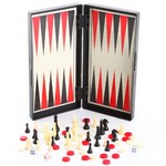 Удачная партия Бондибон BOX 3в1 20см. Нарды,Шашки,Шахматы арт. 3831