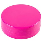 Набор детской декор. косметики Bondibon Eva Moda, BOX 24,5*16,5*3,5 см; косметичка круглая с зеркальцем, 4х-уровневая, раздвижная: тени для век 6 оттенков (1,8г), блеск для губ 12 оттенков (6,1г), 2 аппликатора,1 кисточка-растушевка; арт.77020.