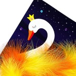 Набор для творчества  BONDIBON  «Аппликация». Лебедь.