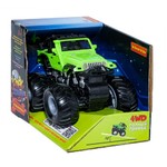 Инерц.пласт. джип 4WD со светящ. в темноте корпусом, Bondibon "Парк Техники", цвет зелёный, ВОХ 14х11х12 см, арт. M1234-4.