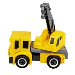 Трансформер-конструктор с отвёрткой, 2в1 BONDIBOT Bondibon, строит.автокран-робот, ВОХ 21×10×13,5 см, арт.M1239-1B.