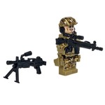 Конструктор Bondibon, Военный Десант, Зенитная установка, 174 дет., BOX